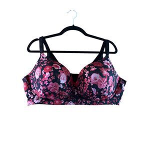 Torrid Curve Dream Wire-Free Push-Up Bra Floral 46D